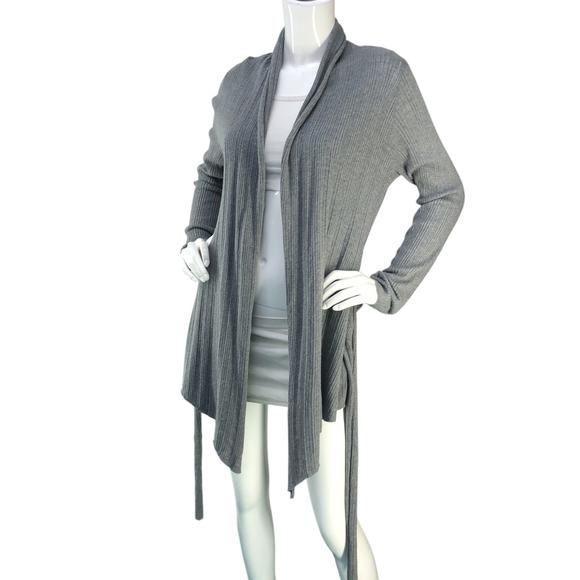 L'Agence Womens Size S Cardigan Sweater Cashmere Silk Cotton Primrose Plisse